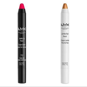NYX Lip & Eye Pencil Bundle